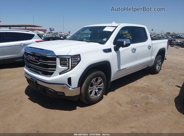 3GTPHDED4SG257199 2025 GMC SIERRA Белый Передняя левая четверть