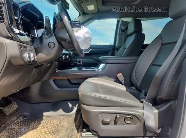 3GTPHDED4SG300701 2025 GMC SIERRA White Vista interior delantera