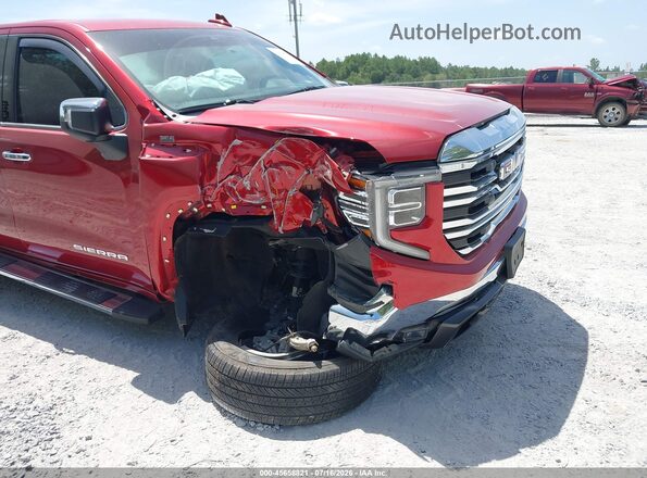 3GTPHDED5PG298433 2023 GMC SIERRA Red Widok z przodu