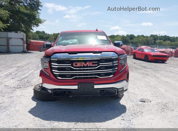 3GTPHDED5PG298433 2023 GMC SIERRA Red Widok zestawu wskaźników