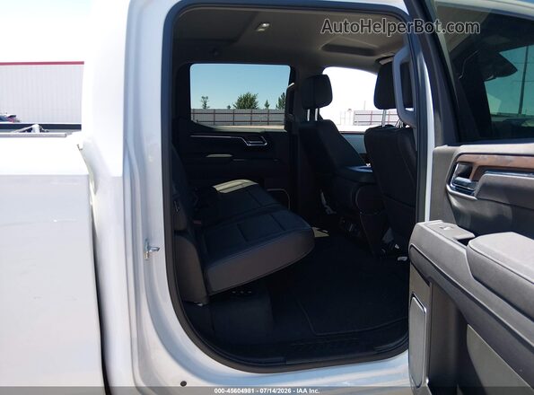 3GTPHDED5SG304708 2025 GMC SIERRA White Widok naklejki z numerem VIN