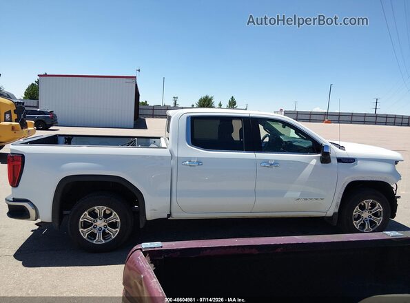 3GTPHDED5SG304708 2025 GMC SIERRA White Widok wnętrza 360 stopni