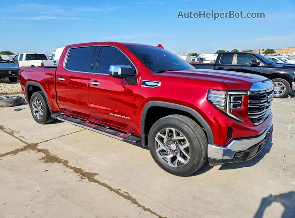 3GTPHDED9RG305130 2024 GMC SIERRA Красный Передняя правая четверть