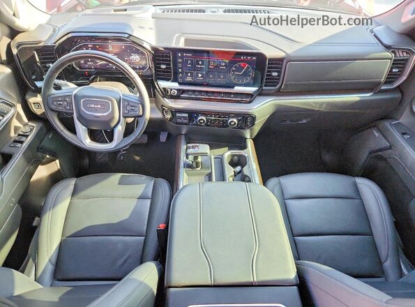 3GTPHDED9RG305130 2024 GMC SIERRA Красный Вид панели приборов