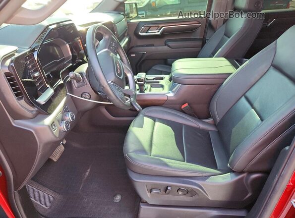3GTPHDED9RG305130 2024 GMC SIERRA Красный Вид салона спереди