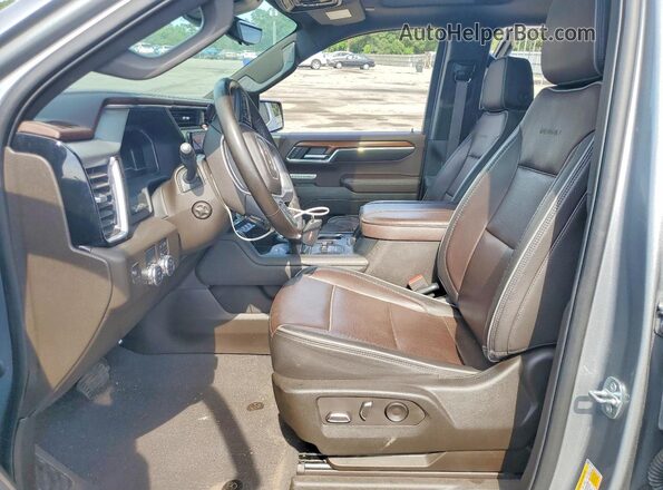 3GTPHGED6PG249582 2023 GMC SIERRA Серебряный Вид салона спереди