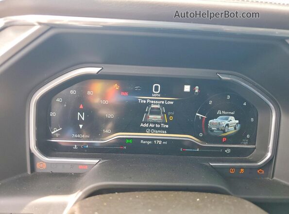 3GTPHGED6PG249582 2023 GMC SIERRA Серебряный Вид щитка приборов