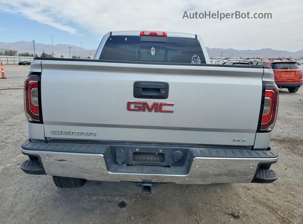 3GTU1NER6GG374654 2016 GMC SIERRA Silver Widok z tyłu
