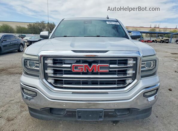 3GTU1NER6GG374654 2016 GMC SIERRA Silver Widok z przodu