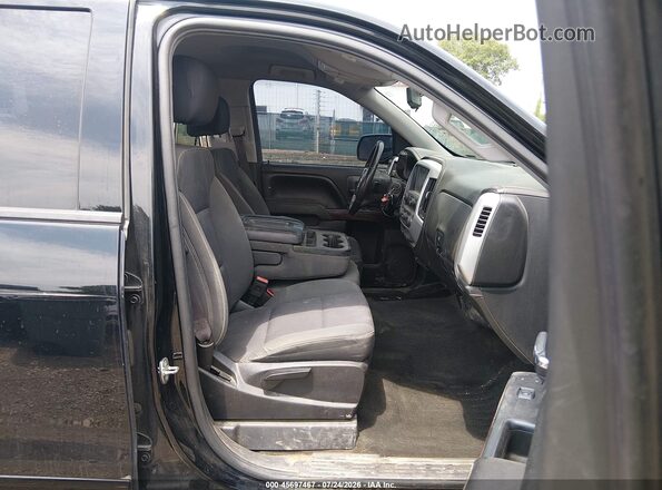 3GTU2MEC0HG177077 2017 GMC SIERRA Black Widok wnętrza z przodu