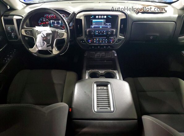 3GTU2MEC0HG287384 2017 GMC SIERRA Blue Dashboard view