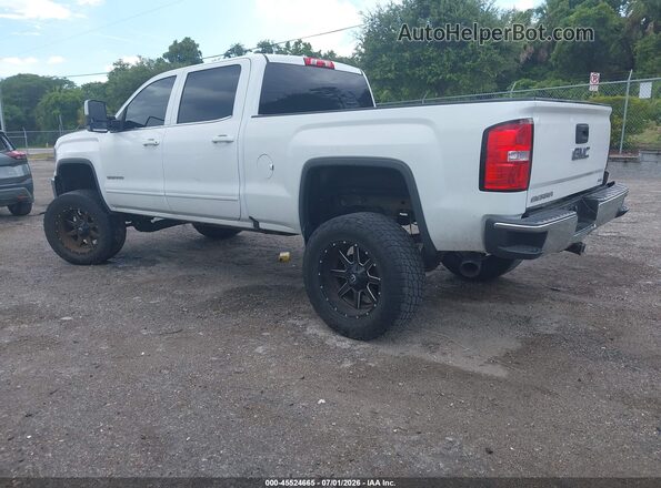 3GTU2MEC0JG333043 2018 GMC SIERRA Белый Задняя левая четверть