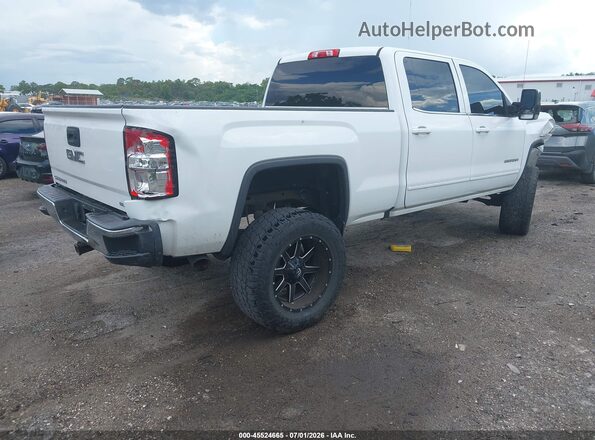 3GTU2MEC0JG333043 2018 GMC SIERRA Белый Задняя правая четверть