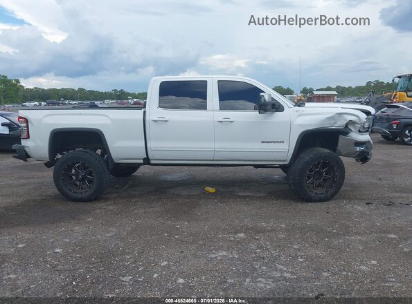 3GTU2MEC0JG333043 2018 GMC SIERRA Белый Вид задней части салона