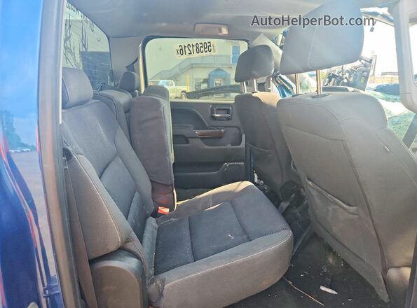 3GTU2MEC1JG147771 2018 GMC SIERRA Blue უკანა სავარძლების ხედი