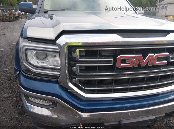 3GTU2MEC3GG118085 2016 GMC SIERRA Blue Front view