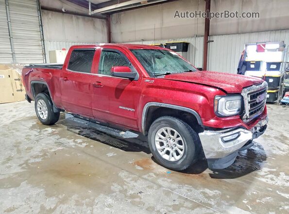 3GTU2MEC3JG215858 2018 GMC SIERRA Maroon Front right
