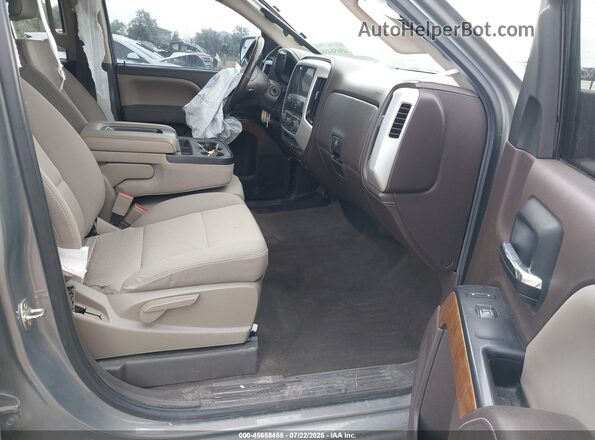 3GTU2MEC4HG191760 2017 GMC SIERRA Серый Вид салона спереди