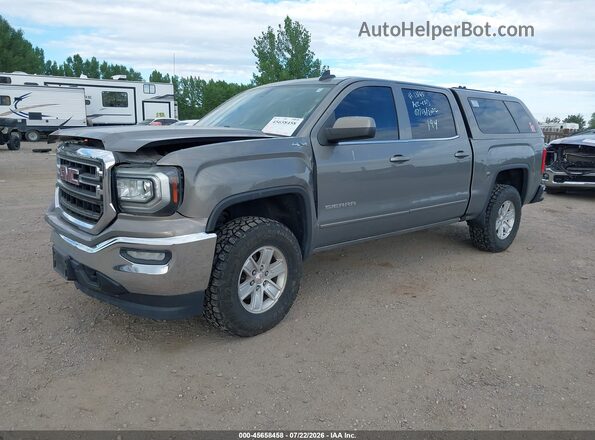 3GTU2MEC4HG191760 2017 GMC SIERRA Серый Передняя левая четверть