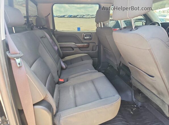 3GTU2MEC5HG453852 2017 GMC SIERRA Black უკანა სავარძლების ხედი