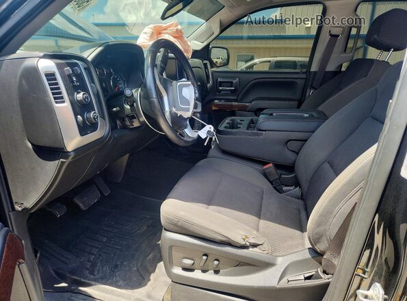 3GTU2MEC5HG453852 2017 GMC SIERRA Black წინა სალონის ხედი