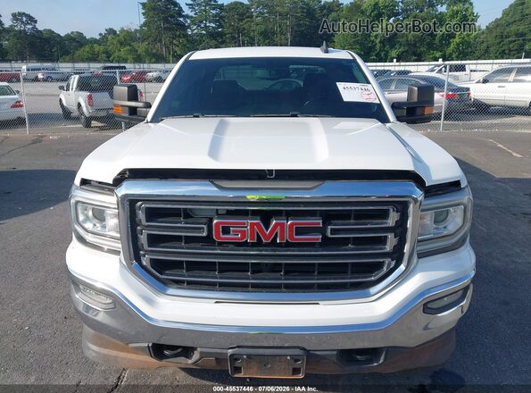 3GTU2MEC7HG245326 2017 GMC SIERRA White Vista del cuadro de instrumentos