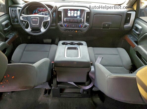 3GTU2MEC9JG120642 2018 GMC SIERRA Silver წინა პანელის ხედი