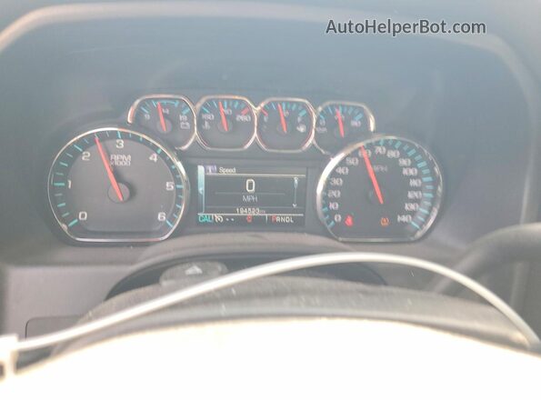 3GTU2MECXHG157645 2017 GMC SIERRA Silver Вид щитка приладів