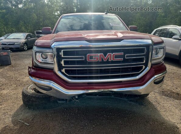 3GTU2MECXJG257489 2018 GMC SIERRA Red Вид спереду