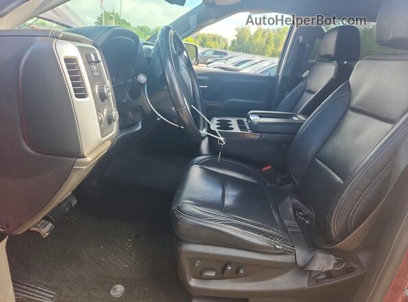 3GTU2MECXJG257489 2018 GMC SIERRA Red Вид салону спереду