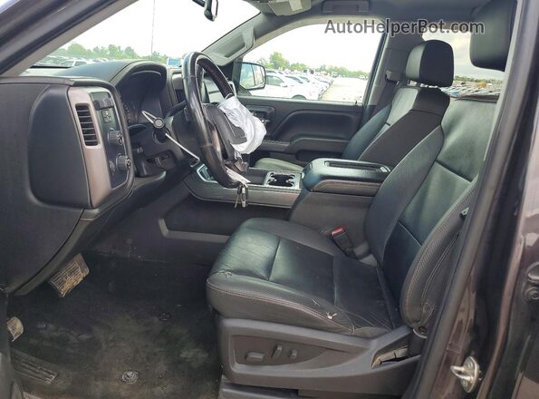 3GTU2NEC0GG131107 2016 GMC SIERRA Black Widok wnętrza z przodu