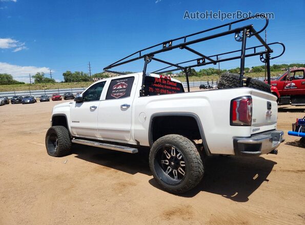 3GTU2NEC0GG200989 2016 GMC SIERRA Белый Задняя левая четверть