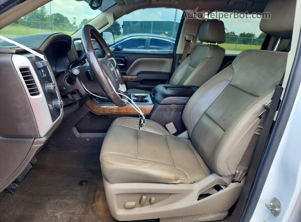 3GTU2NEC0GG255152 2016 GMC SIERRA Белый Вид салона спереди