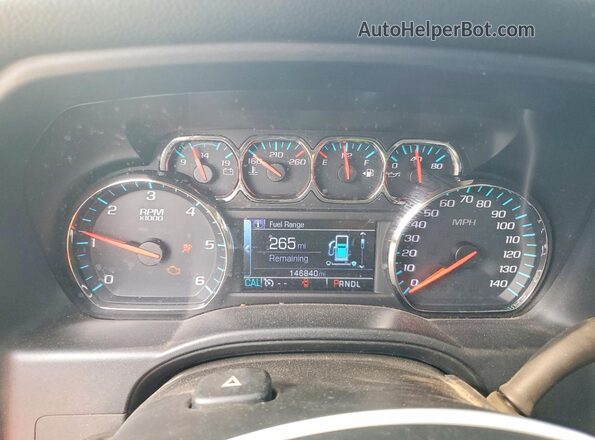 3GTU2NEC0HG402992 2017 GMC SIERRA Silver Vista del cuadro de instrumentos