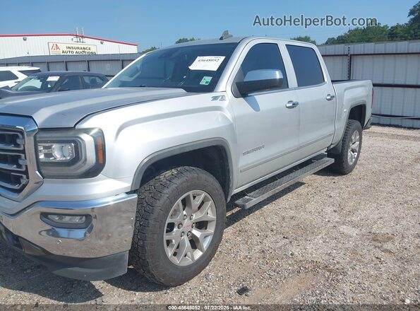 3GTU2NEC0HG489938 2017 GMC SIERRA Silver Передня ліва чверть