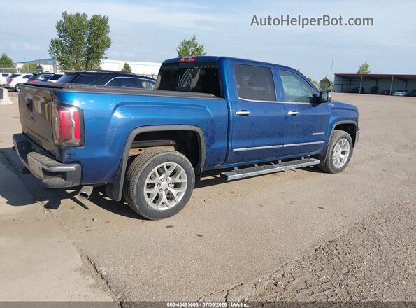 3GTU2NEC0JG398433 2018 GMC SIERRA Blue Rear right
