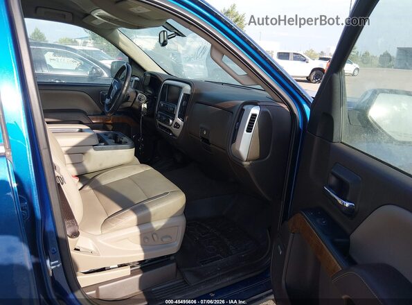 3GTU2NEC0JG398433 2018 GMC SIERRA Blue Front interior view