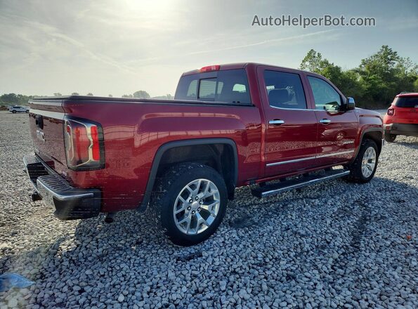 3GTU2NEC0JG479934 2018 GMC SIERRA Maroon Задня права чверть