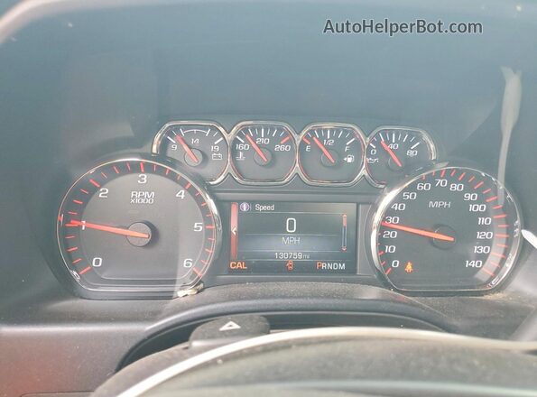 3GTU2NEC1GG134212 2016 GMC SIERRA Silver Instrument cluster view