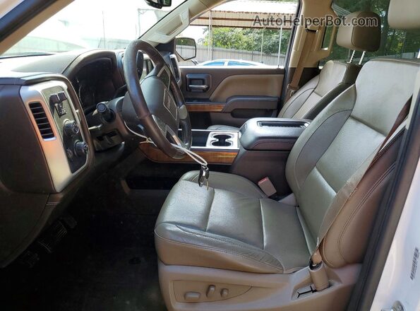 3GTU2NEC1GG197634 2016 GMC SIERRA White Вид салону спереду