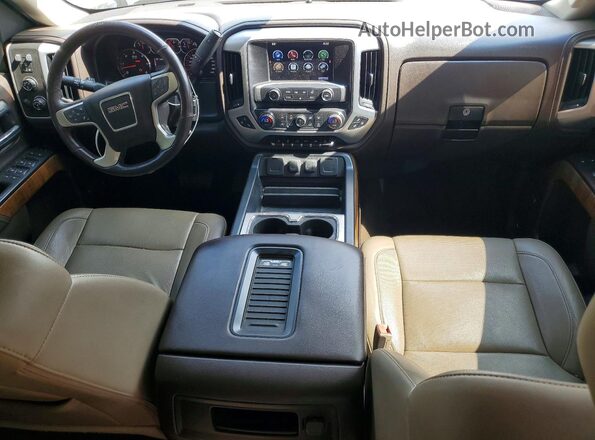 3GTU2NEC1GG197634 2016 GMC SIERRA White Вид панелі приладів