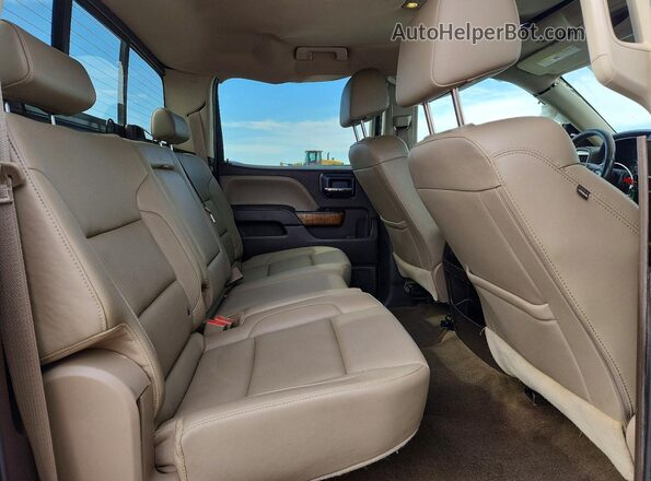 3GTU2NEC1GG282893 2016 GMC SIERRA White უკანა სავარძლების ხედი