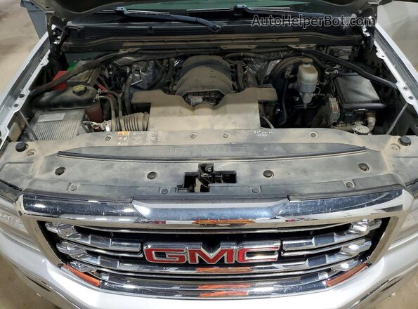 3GTU2NEC1GG323118 2016 GMC SIERRA Silver Widok wnętrza z tyłu