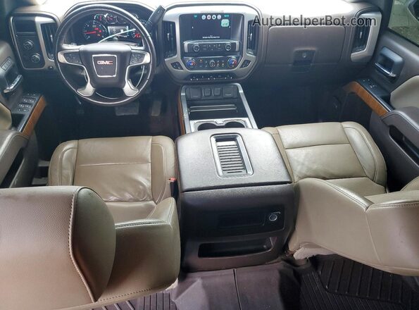 3GTU2NEC1HG135166 2017 GMC SIERRA White Widok deski rozdzielczej
