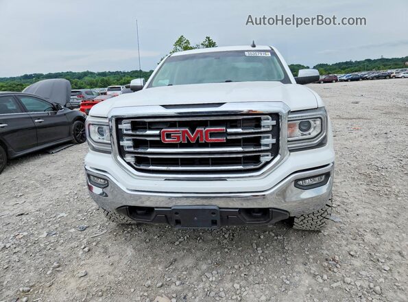 3GTU2NEC1JG268564 2018 GMC SIERRA White Դիմացի տեսք