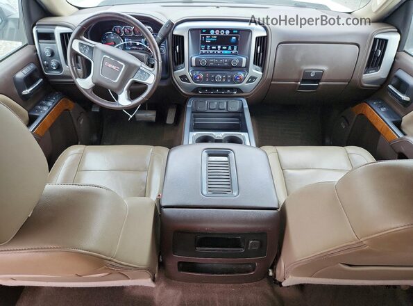 3GTU2NEC1JG268564 2018 GMC SIERRA White Առջևի վահանակի տեսք