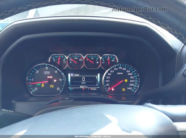 3GTU2NEC1JG352870 2018 GMC SIERRA Dark Blue Widok tylnych siedzeń