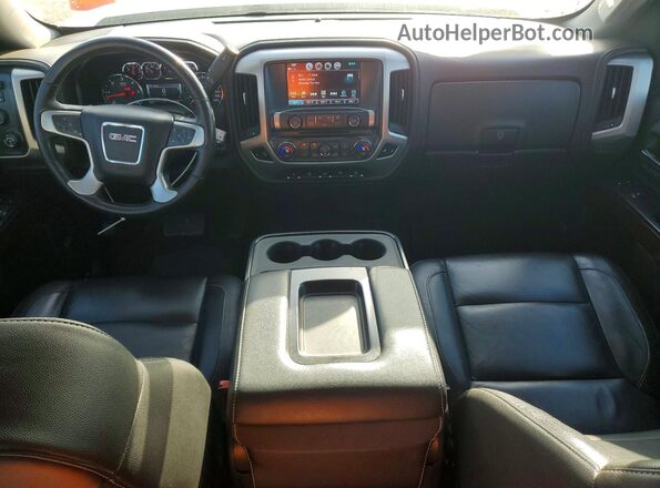 3GTU2NEC1JG560408 2018 GMC SIERRA White Вид панелі приладів