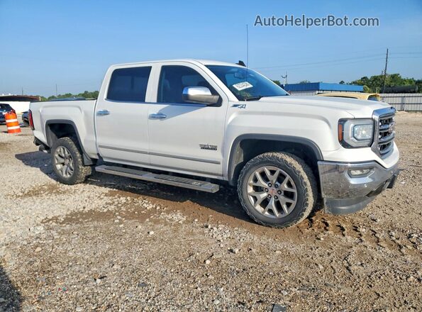3GTU2NEC1JG560408 2018 GMC SIERRA White Передня права чверть