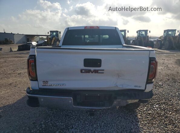 3GTU2NEC1JG560408 2018 GMC SIERRA White Вид ззаду